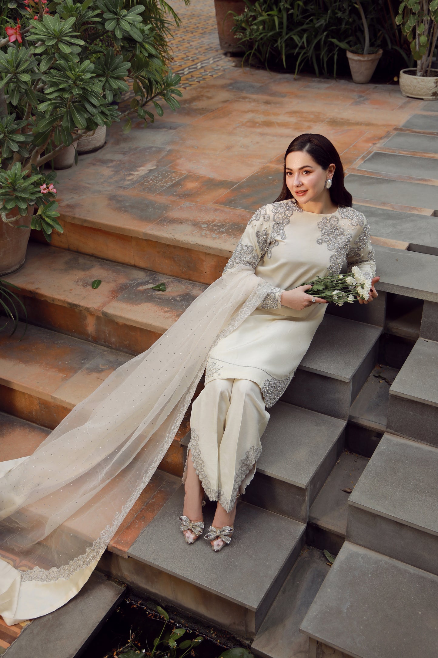 
                  
                    Hania Aamir - White x MH
                  
                