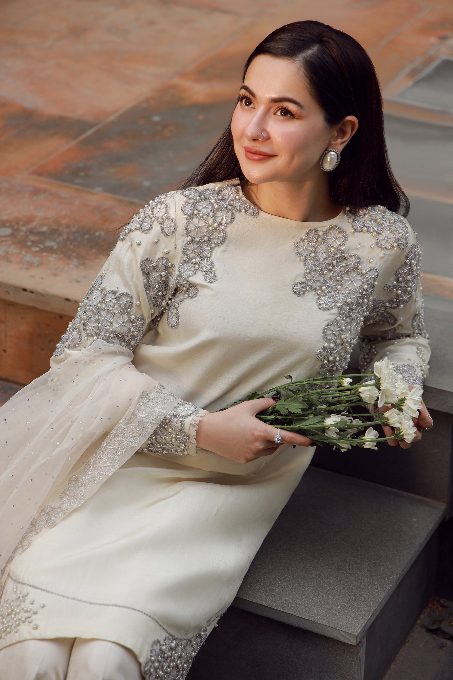 
                  
                    Hania Aamir - White x MH
                  
                