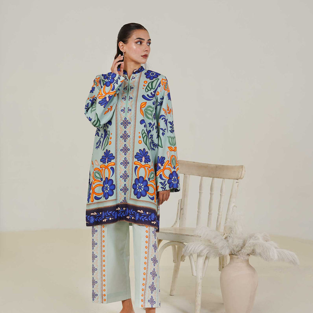 
                  
                    Lawn Co Ord Set D-2
                  
                