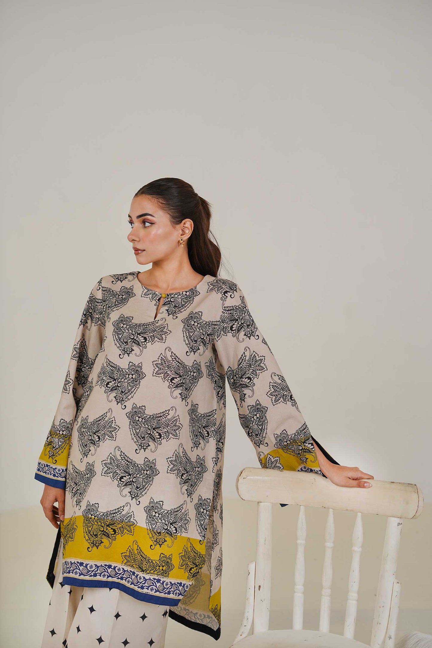 
                  
                    Lawn Co Ord Set D-3
                  
                