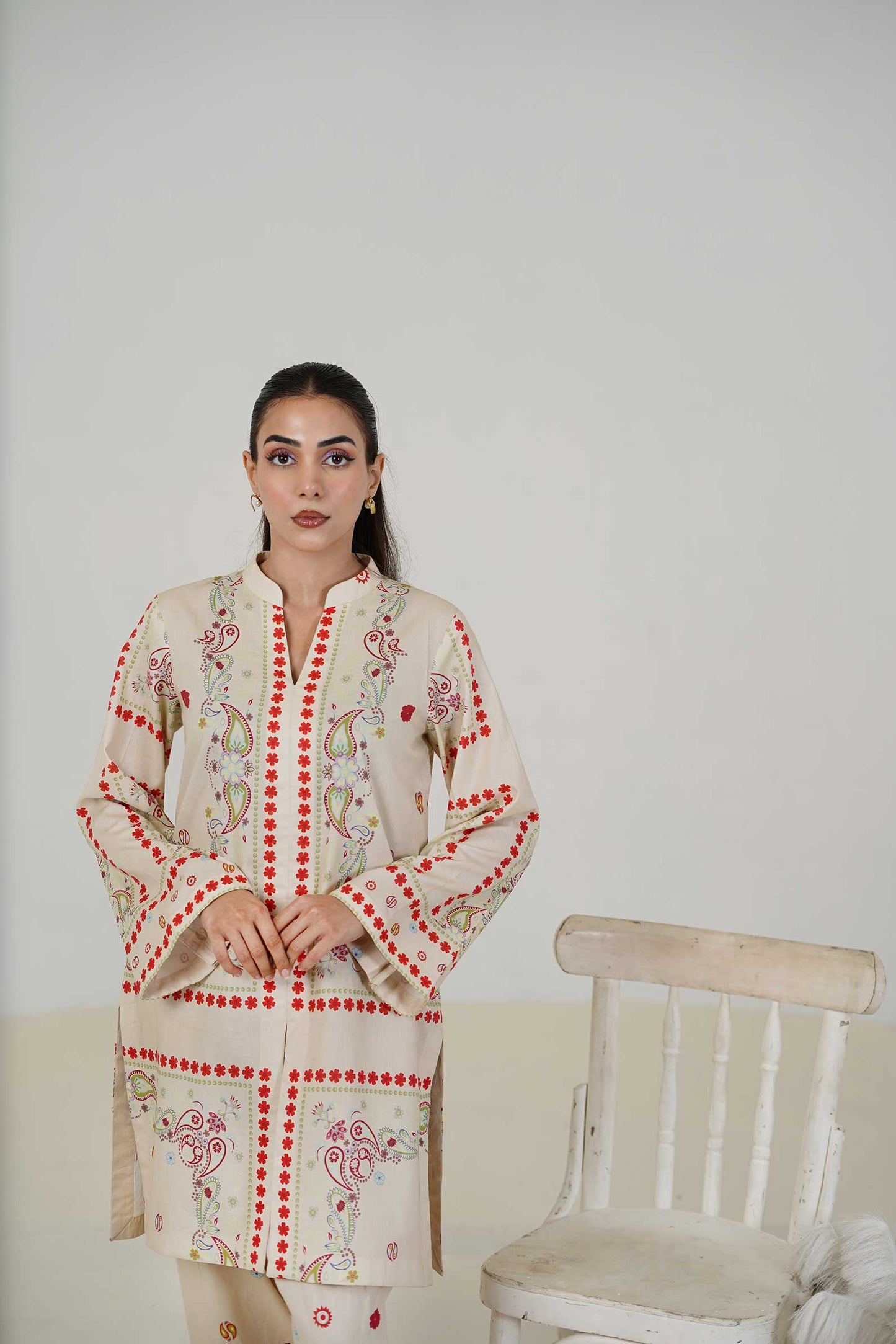 
                  
                    Lawn Co Ord Set D-4
                  
                
